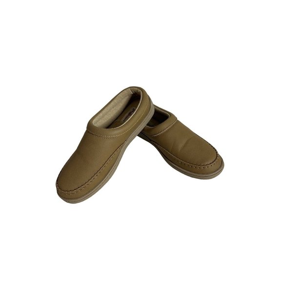 My Pillow Women's MySlippers All Season Slip-On Slippers Tan Size US 8 - Picture 1 of 6